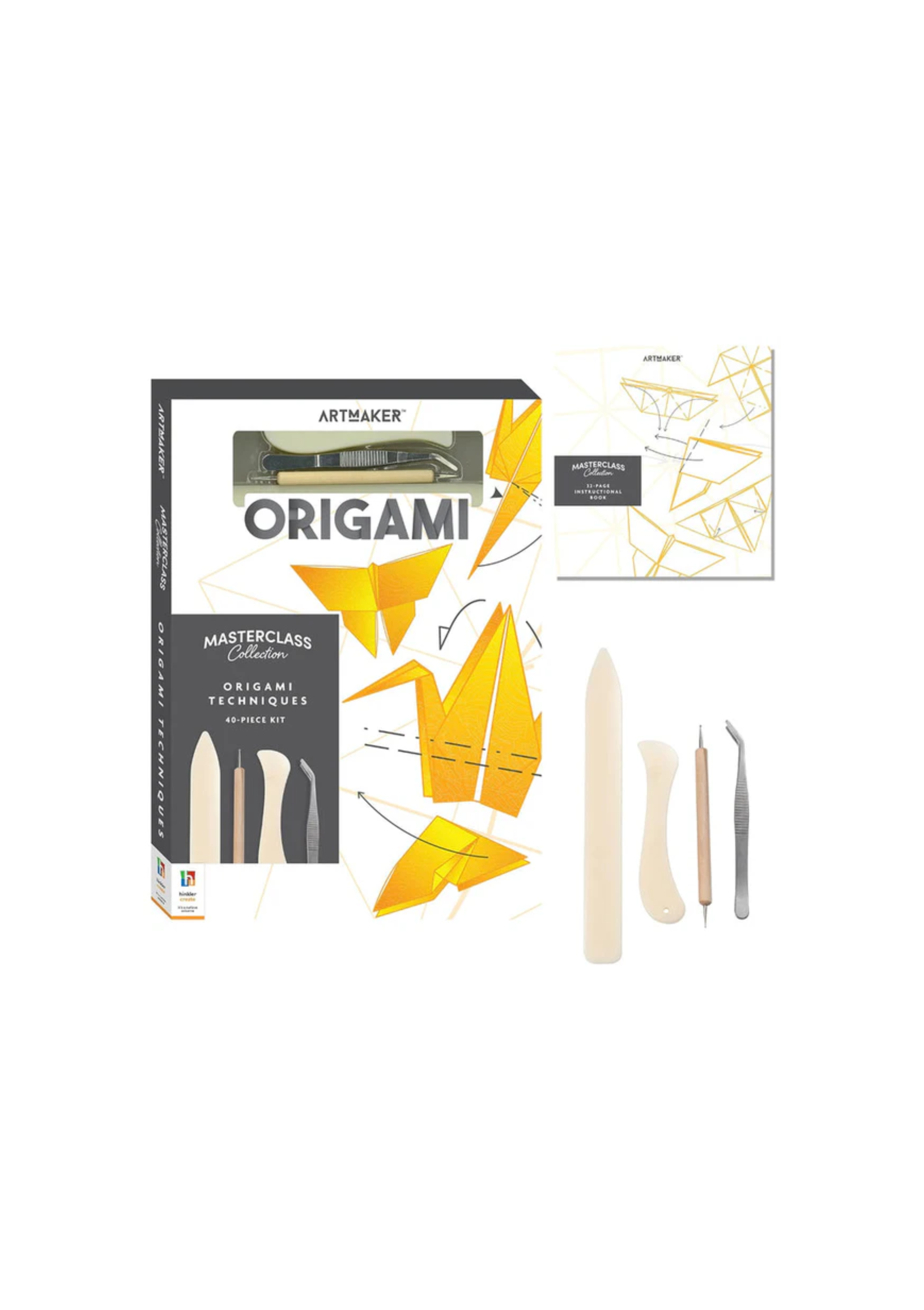 Hinkler Art Maker Masterclass Collection Origami Techniques Kit