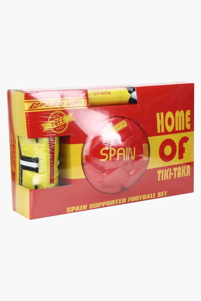 Speedup Unisex Spain Supporter Football Combo Pack