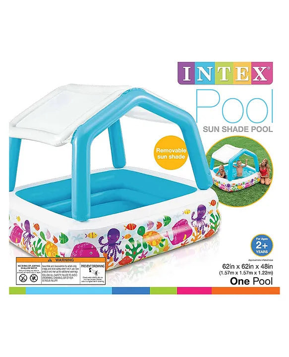 Intex Inflatable Sun Shade Pool For kids (57470)