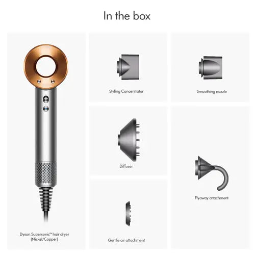 Dyson Supersonic™ Hair Dryer – Nickel Copper