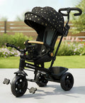 StarAndDaisy Kids Tricycle with Canopy, Basket & Bell – 18 Months–5 Years