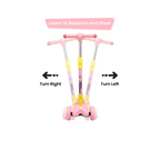R for Rabbit Road Runner Scooter- Pink