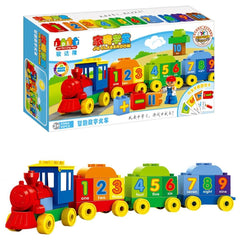 JDLT My First Counting Train Building Blocks-45 Pieces  (Multicolor)