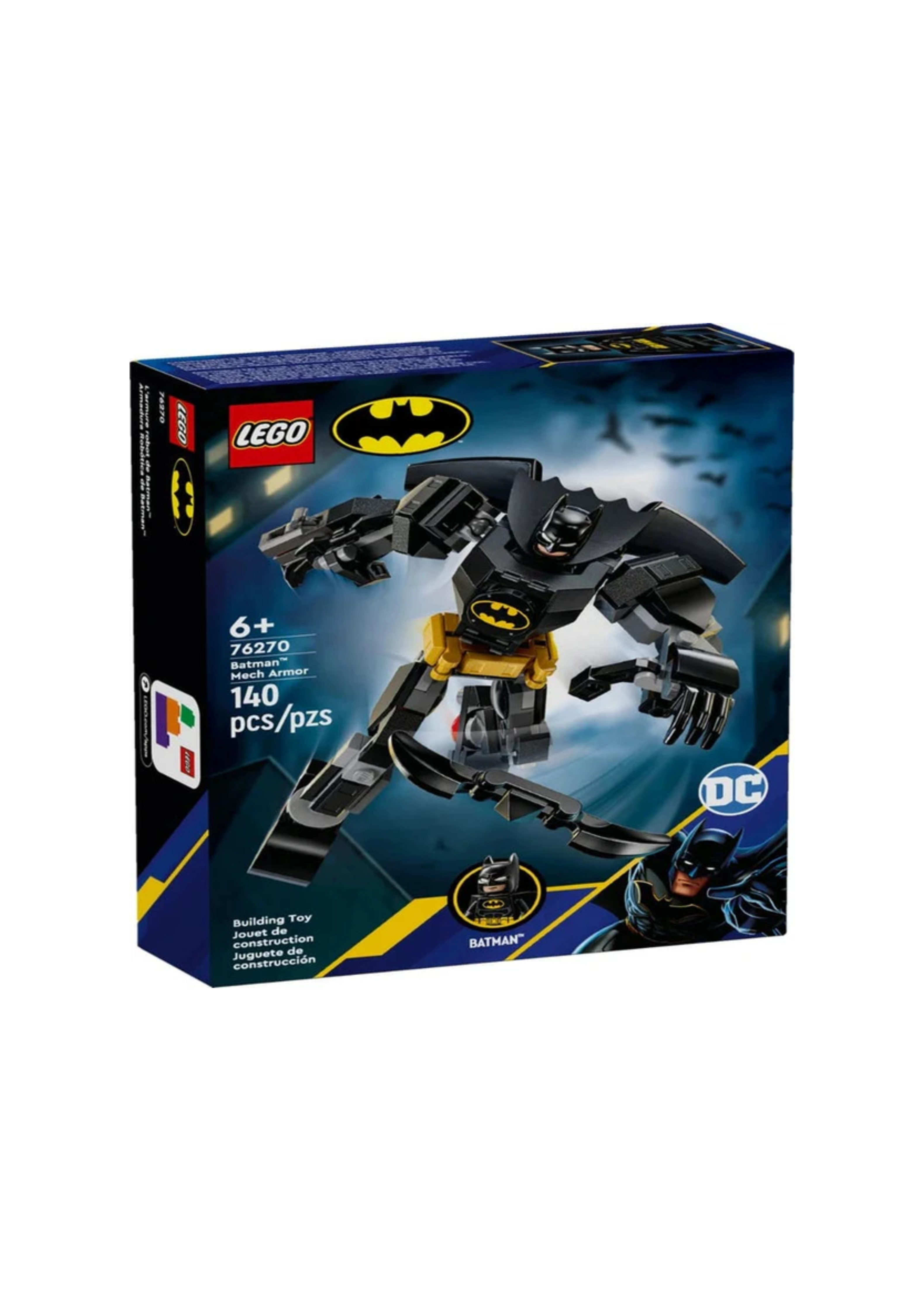 Lego 76270 Super Heroes Batman Mech Armor (140 Pieces)