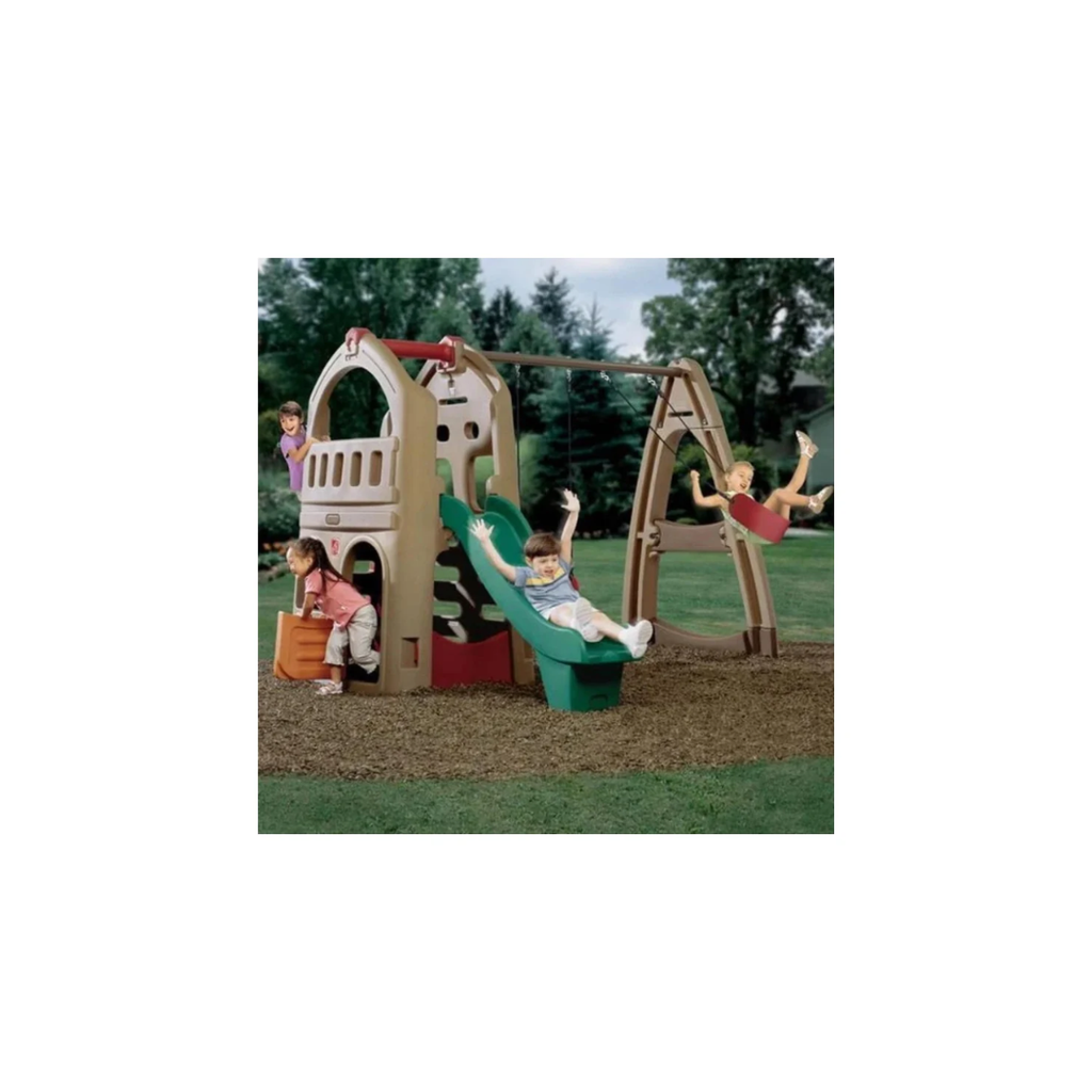 Step2 Naturally Playful Playhouse Climber & Swing Extension