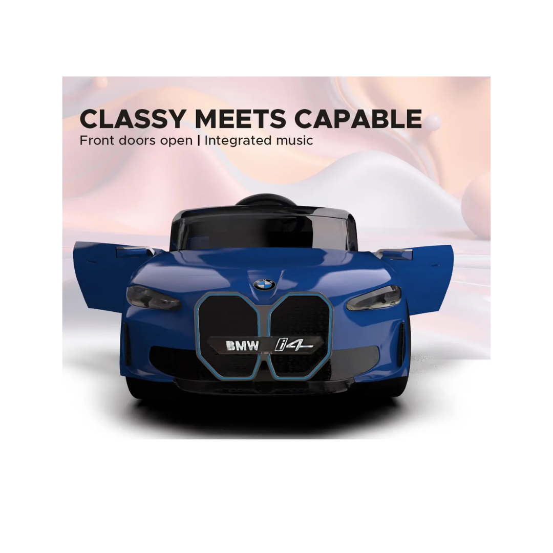 E-Motorad Formula Fun BMW i4 Ride-On Car Blue