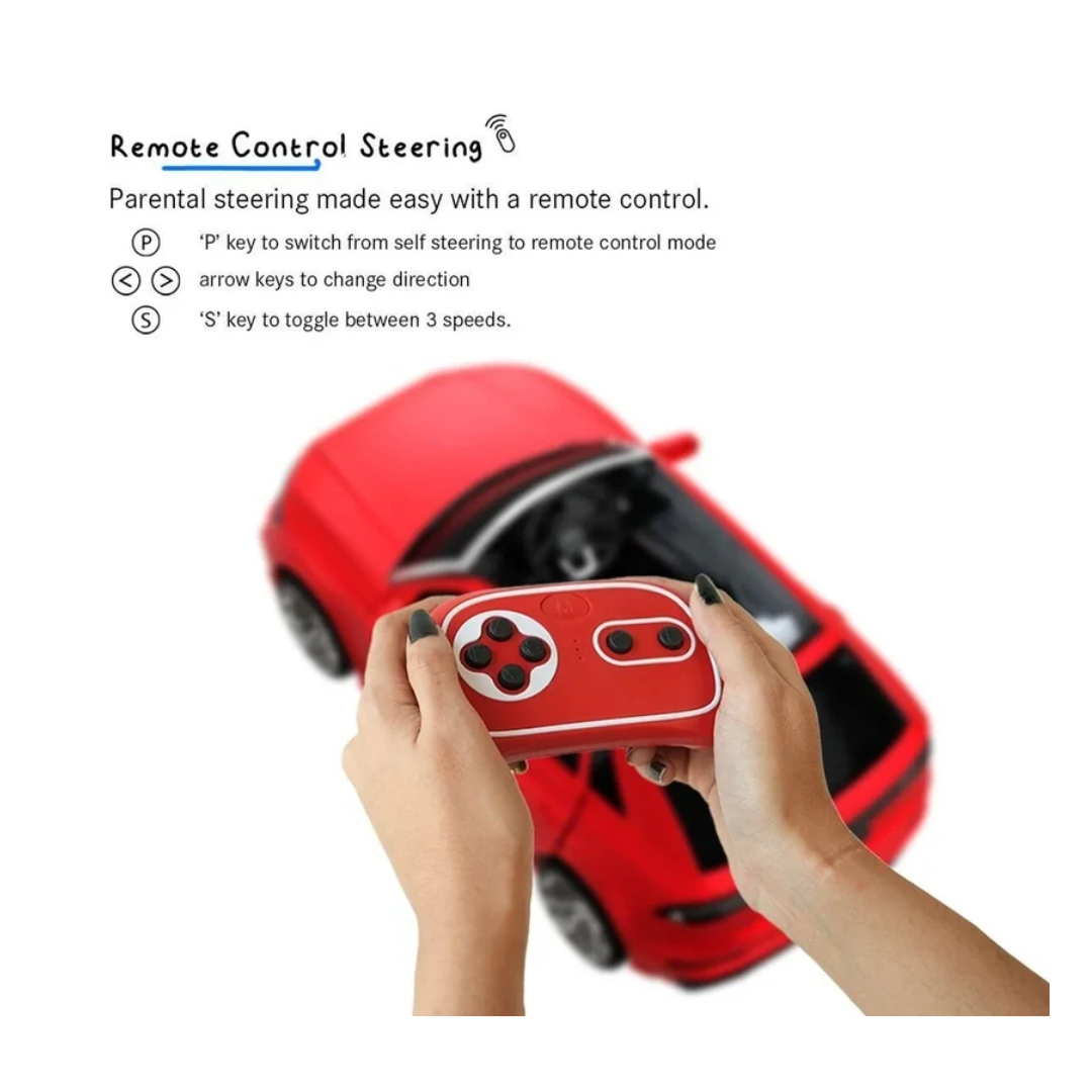 EMotorad Formula Fun Battery Oprated AUDI Q8  CAR (Red)