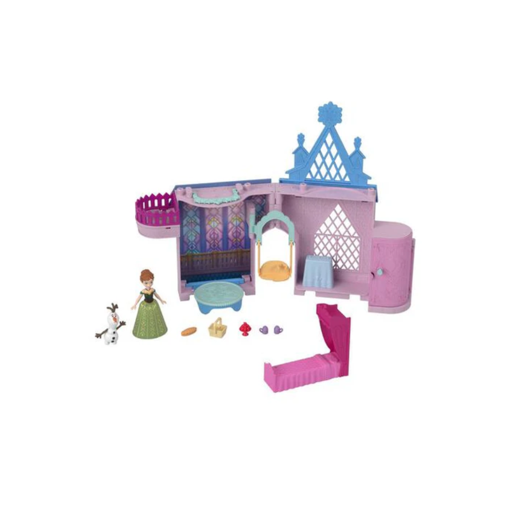 Mattel Disney Frozen Storytime Stackers Playset Anna's Castle in Arendelle Doll House