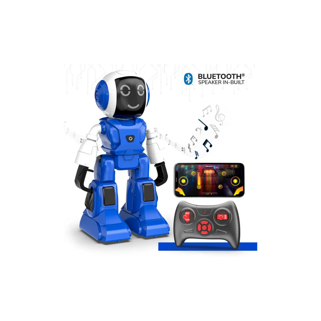 Mirana Moonwalker Walking and Talking Robot - In-Built Bluetooth Speaker, Clap Detection, Rechargeable Battery