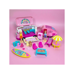 Rainbow Toys Doll with her Camping and Travel Accessory Luxyry RV Set