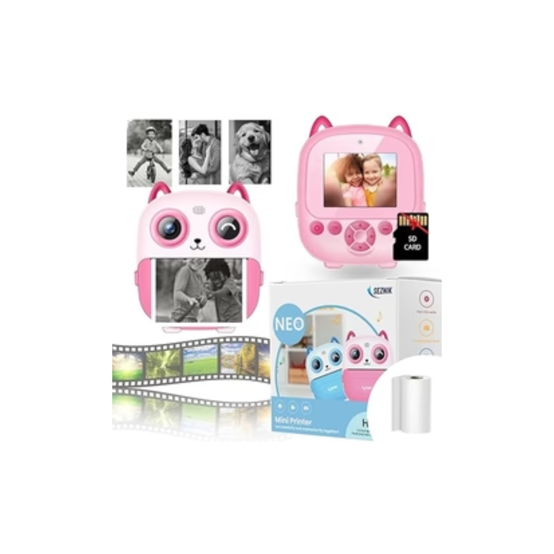 Rainbow Toys  Mini Camera Printer, Click Photo Print Multicolor