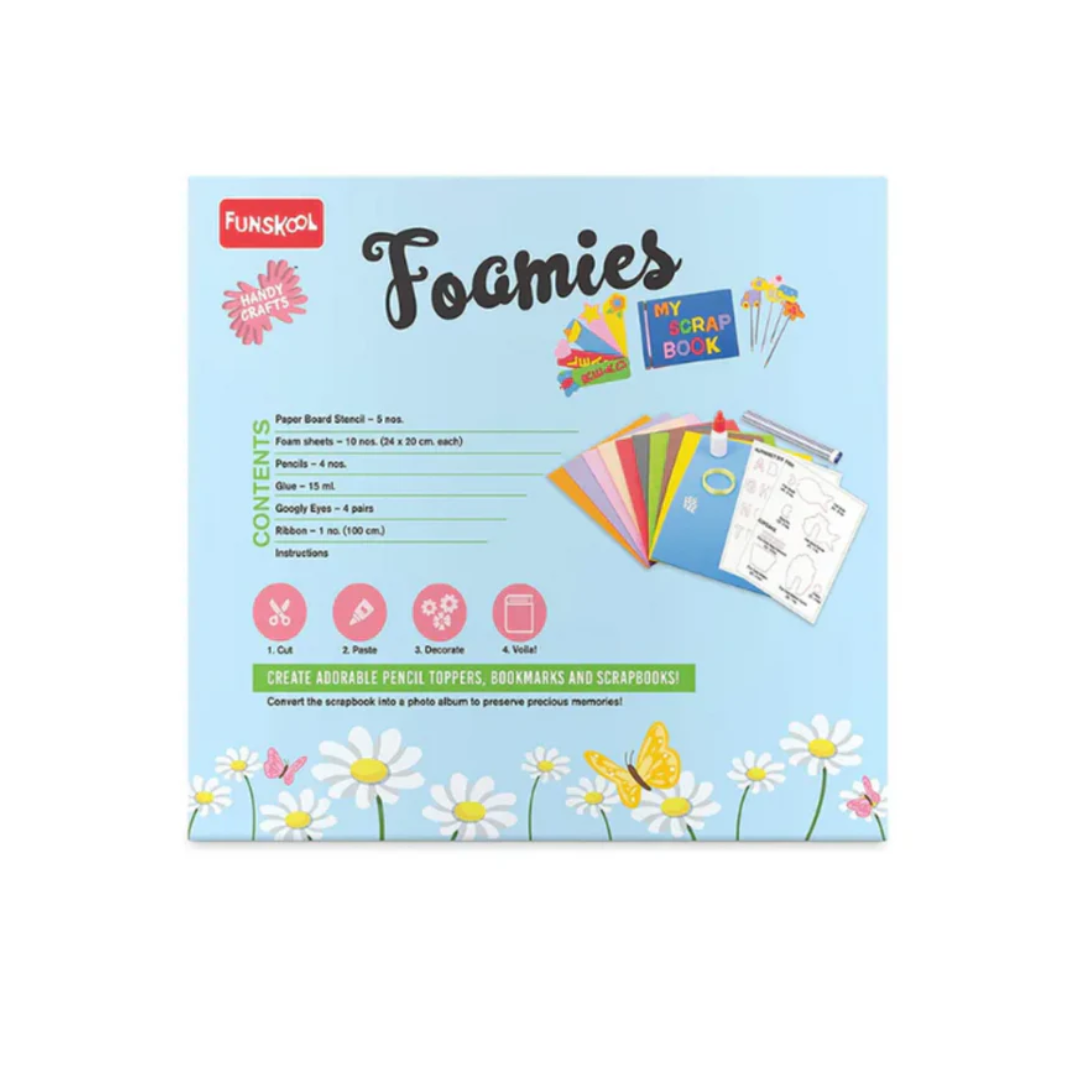 Funskool Handycrafts Foamies Diy Art & Craft Kit