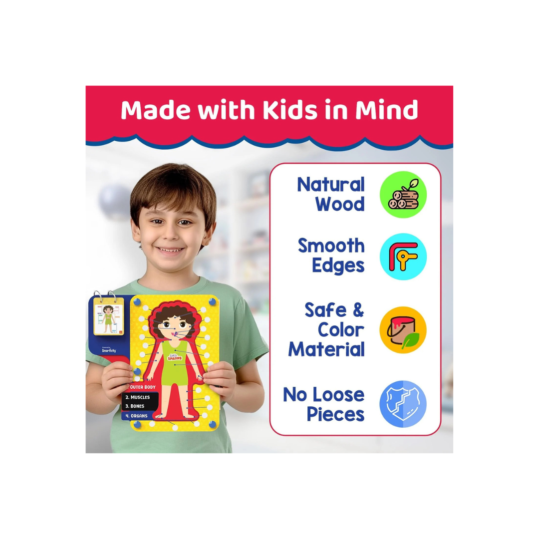 Smartivity Human Body Puzzle for Kids