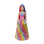 Mattel Barbie Dreamtopia Princess Doll with Two-Tone Fantasy Hair and Accessories