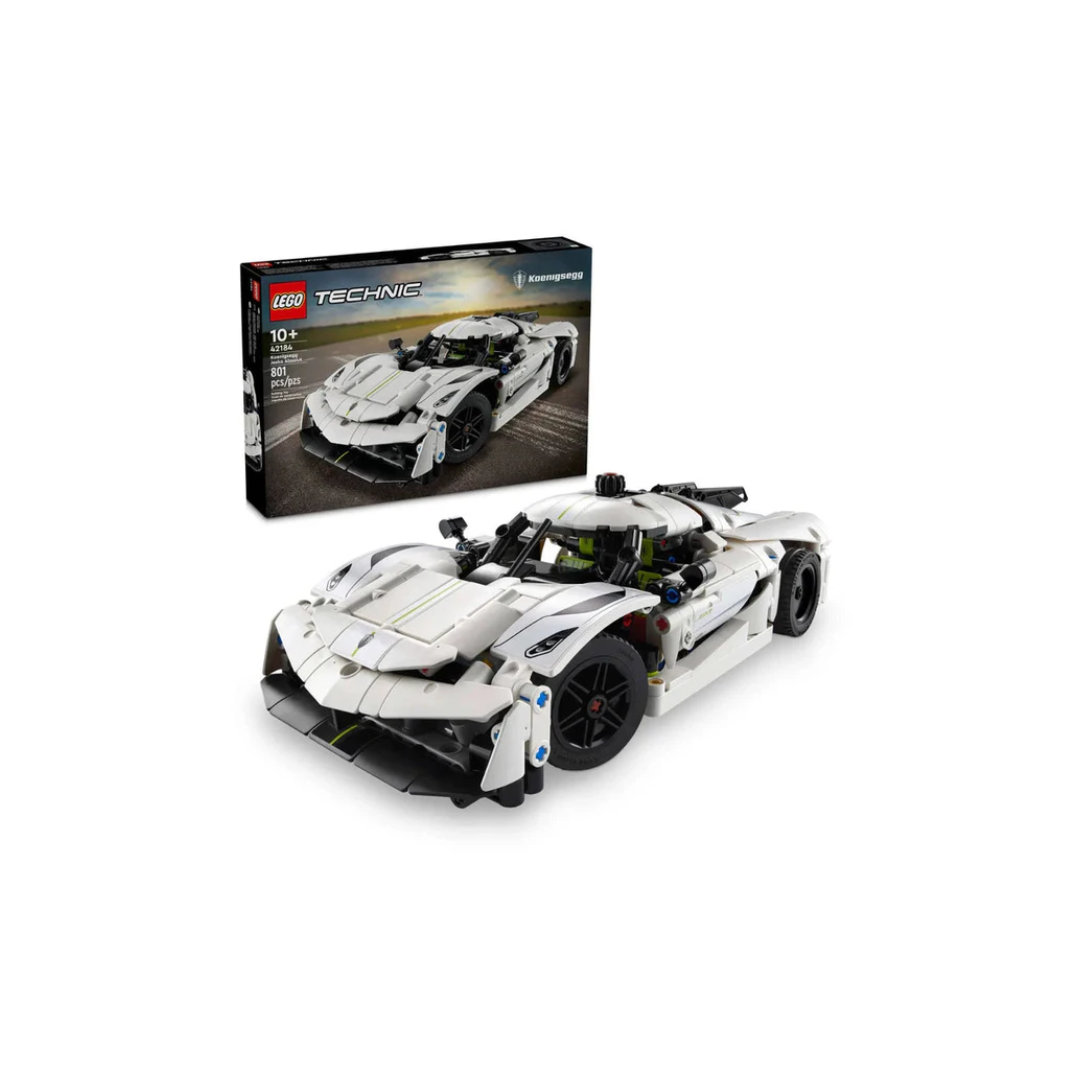 Lego 42184 Technic Koenigsegg Jesko Absolut White Hypercar (801 Pieces)