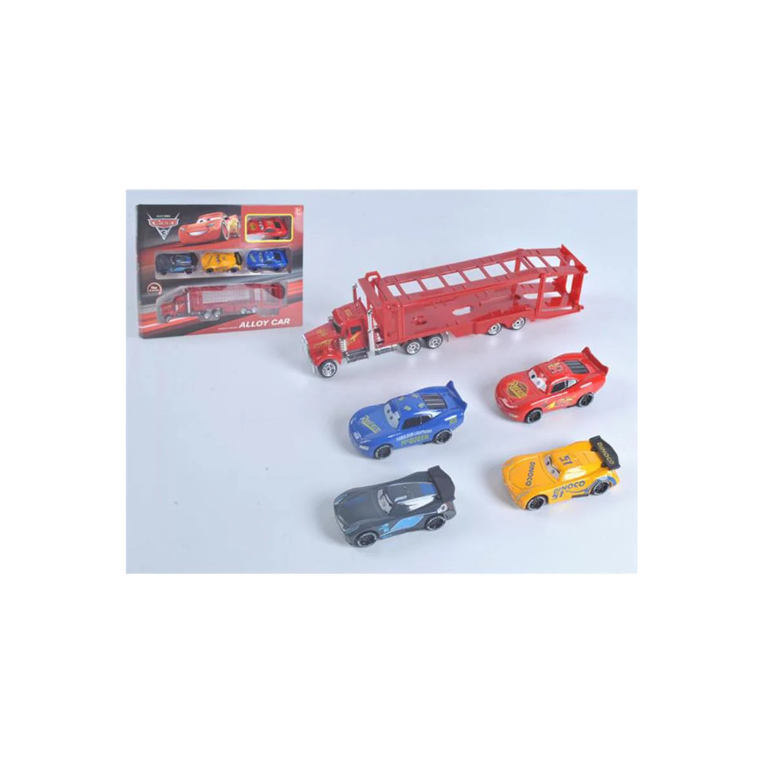 Alloy Series Pixar Cars Lightning McQueen  Set 5pcs