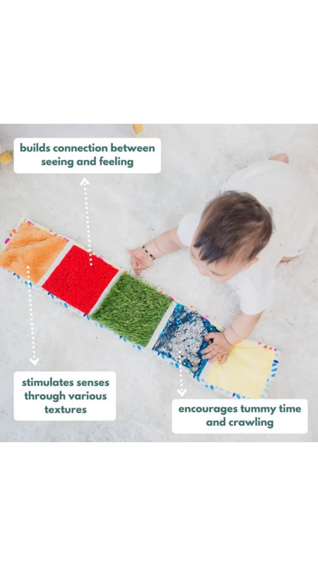 Curious Cub Wooden Sensory Mat