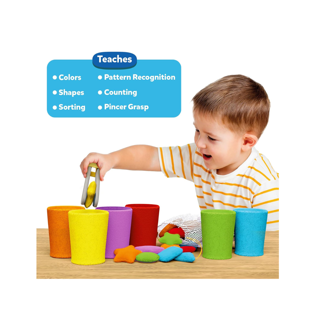 Skillmatics Rainbow Sorting Game - Learning & Educational Toy