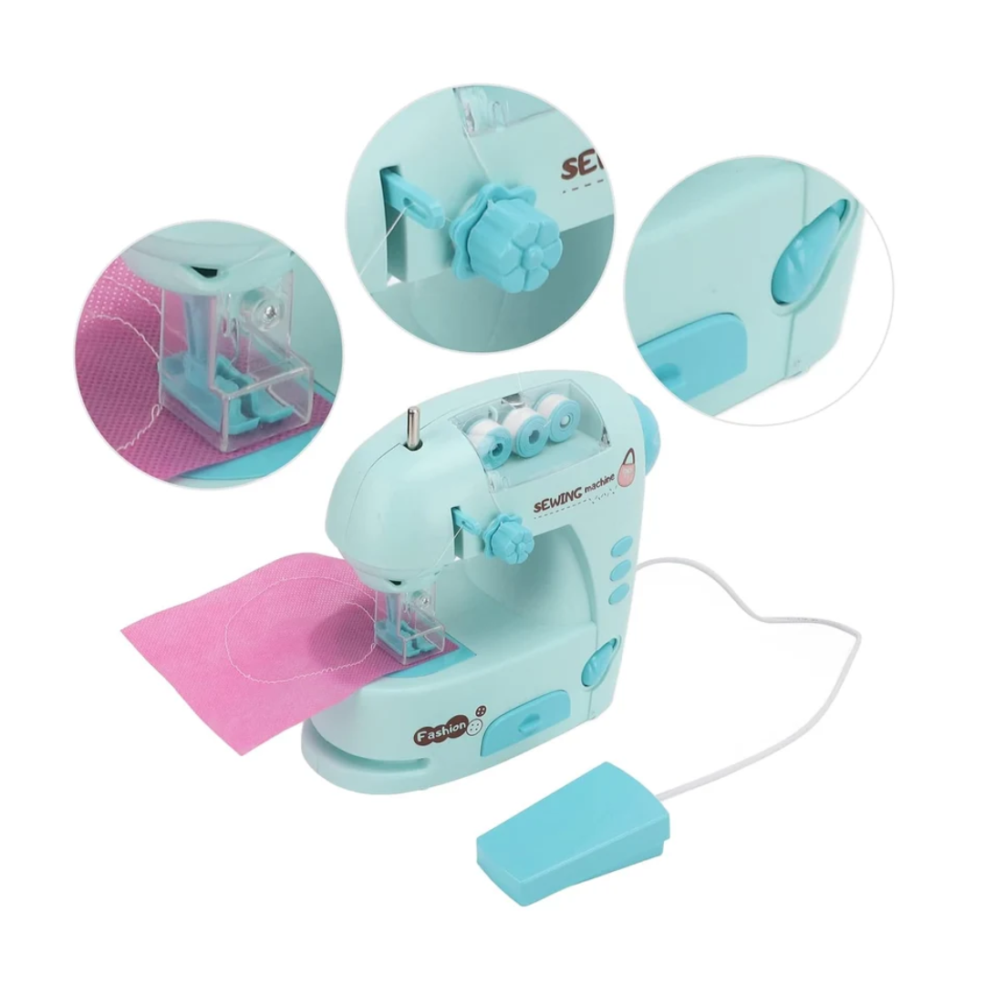 DIY Sewing Machine Toy for Kids – Pretend Play Sewing & Fashion Design Set 3+ Years