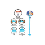 Itoys Shooting Champ Basketball Set Frozen, Multicolour