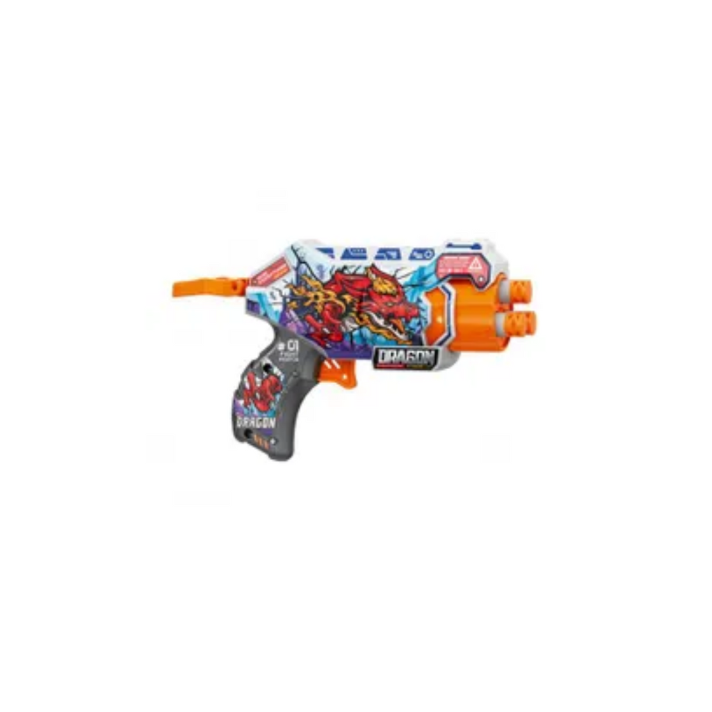 Fire Force Graffiti Blaster Gun 4 Darts