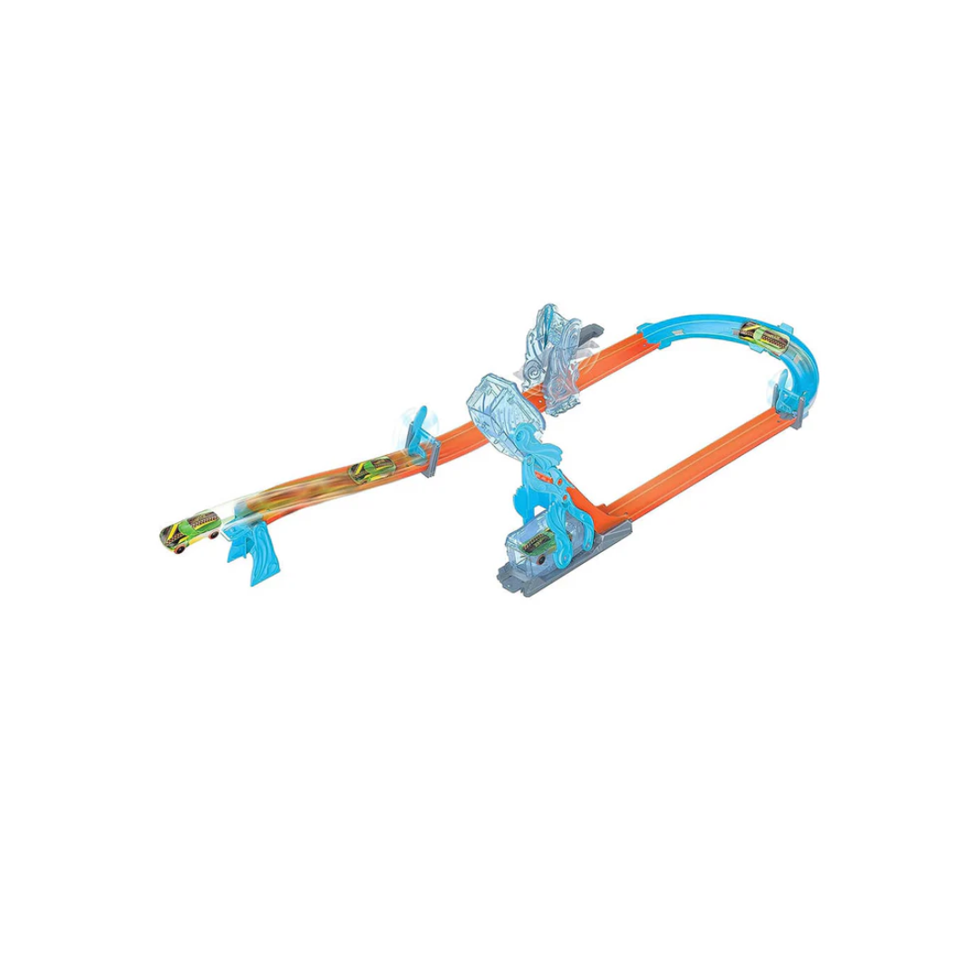 Hot Wheels Air Drop Launch Box Track Builder Set