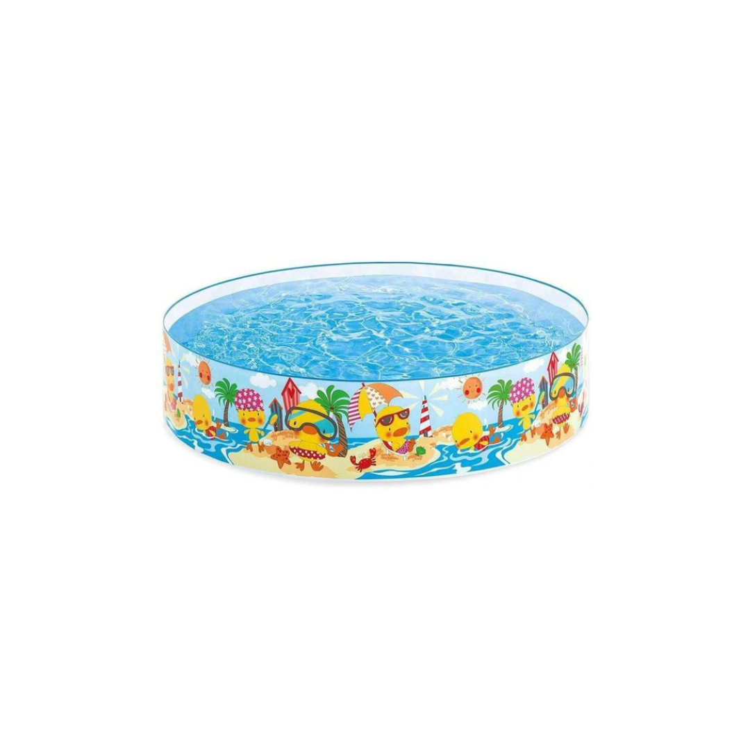 Intex 58477 Ocean Snapset Play Pool | 4 Foot Kids Swimming Pool