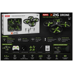 SYMA X26 Mini RC Drone with Obstacle Avoidance, Auto Hover & 360° Flips – 2.4GHz | 8+ Years