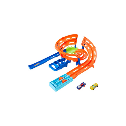 Mattel Hot Wheels Action Whip Around Raceway Track Set
