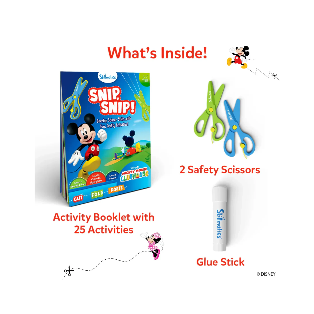 Skillmatics Snip Snip: Mickey Mouse Clubhouse