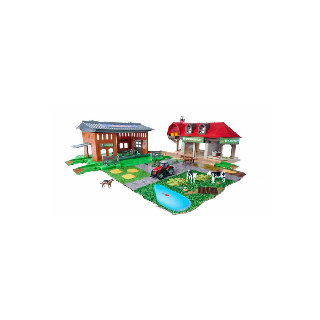 Majorette Creatix Farm Feature-Packed Toy Farm With Barn