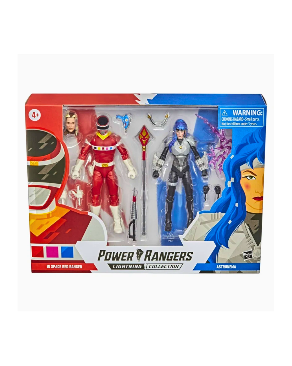 Power Rangers Lightning Collection – In Space Red Ranger & Astronema Action Figure 2-Pack