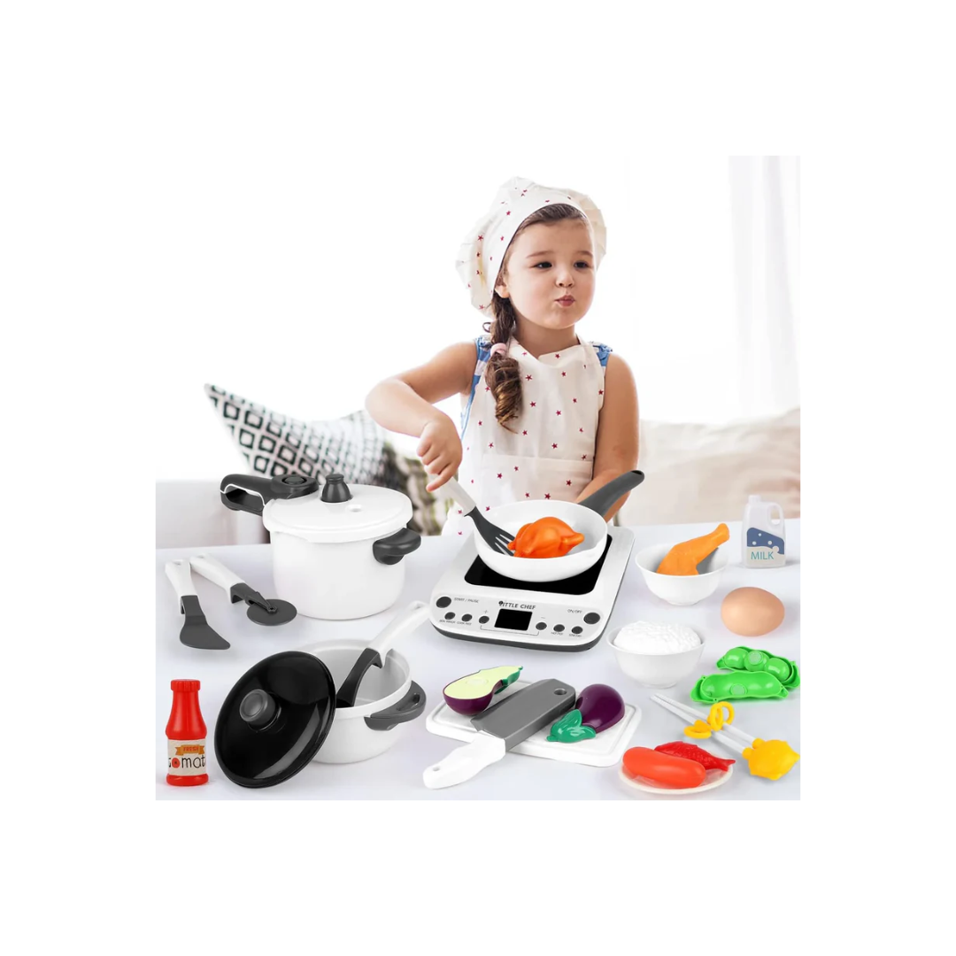 Rainbow Toys Pretend Kitchen Cooking Toy Set