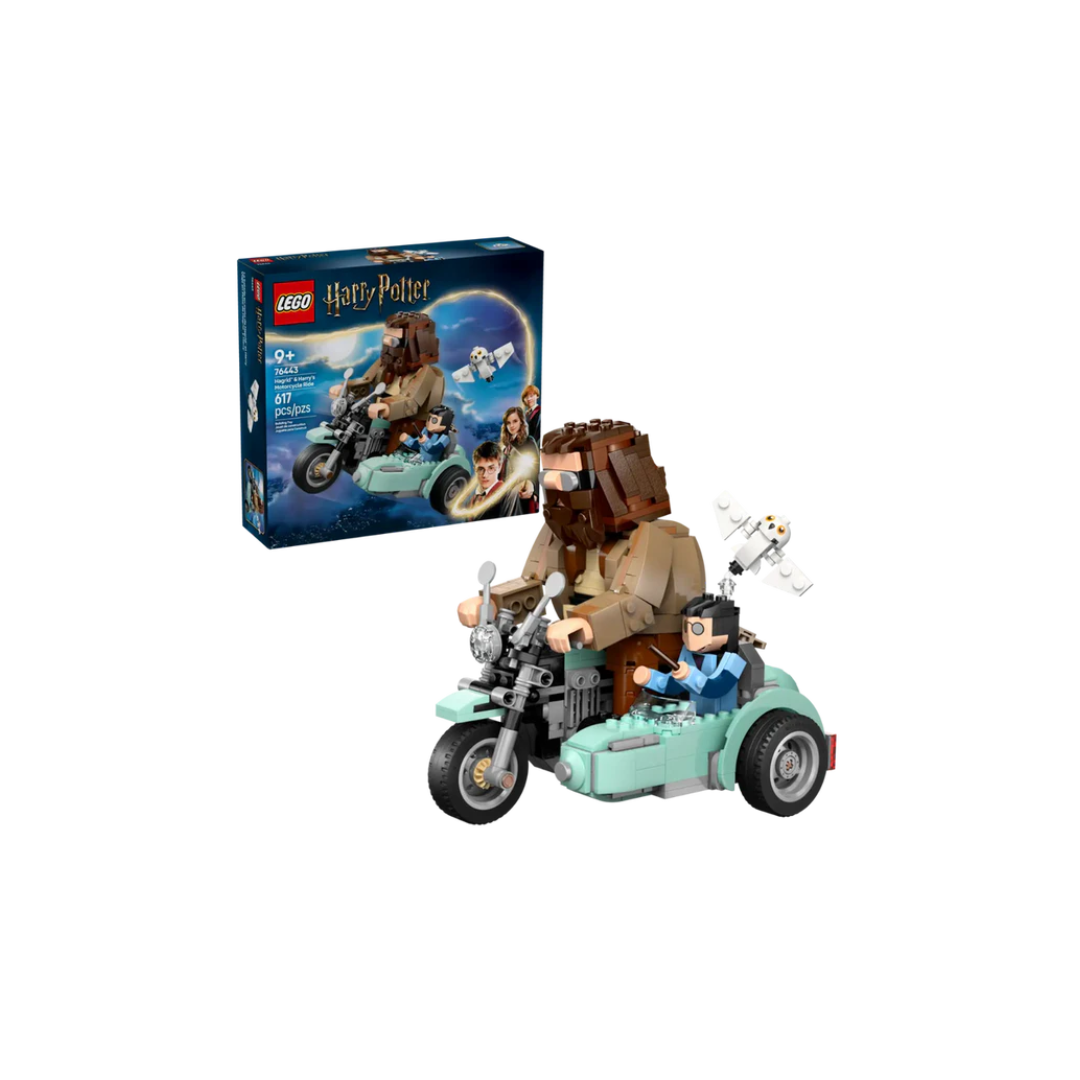 Lego 76443 Harry Potter Hagrid & Harry's Motorcycle Ride (617 Pieces)