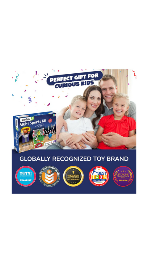 Smartivity Multi Sports Kit for Kids 6-12 Year