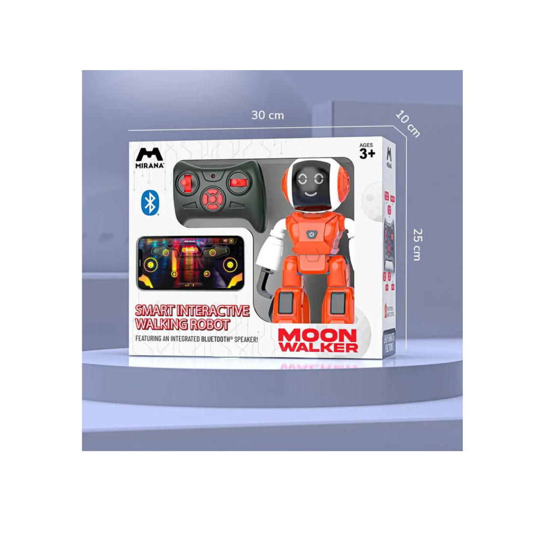 Mirana Smart Interactive Walking Robot Moon Walker Orange