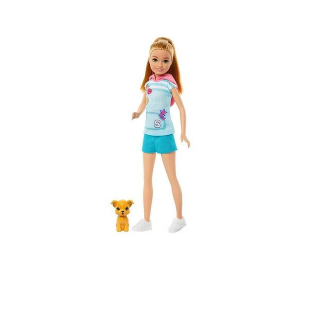 Barbie Stacie Doll With Pet Dog Doll