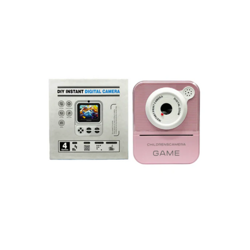Diy Instant Digital Camera Thermal Paper Printing Photo For Kids Assorted Color