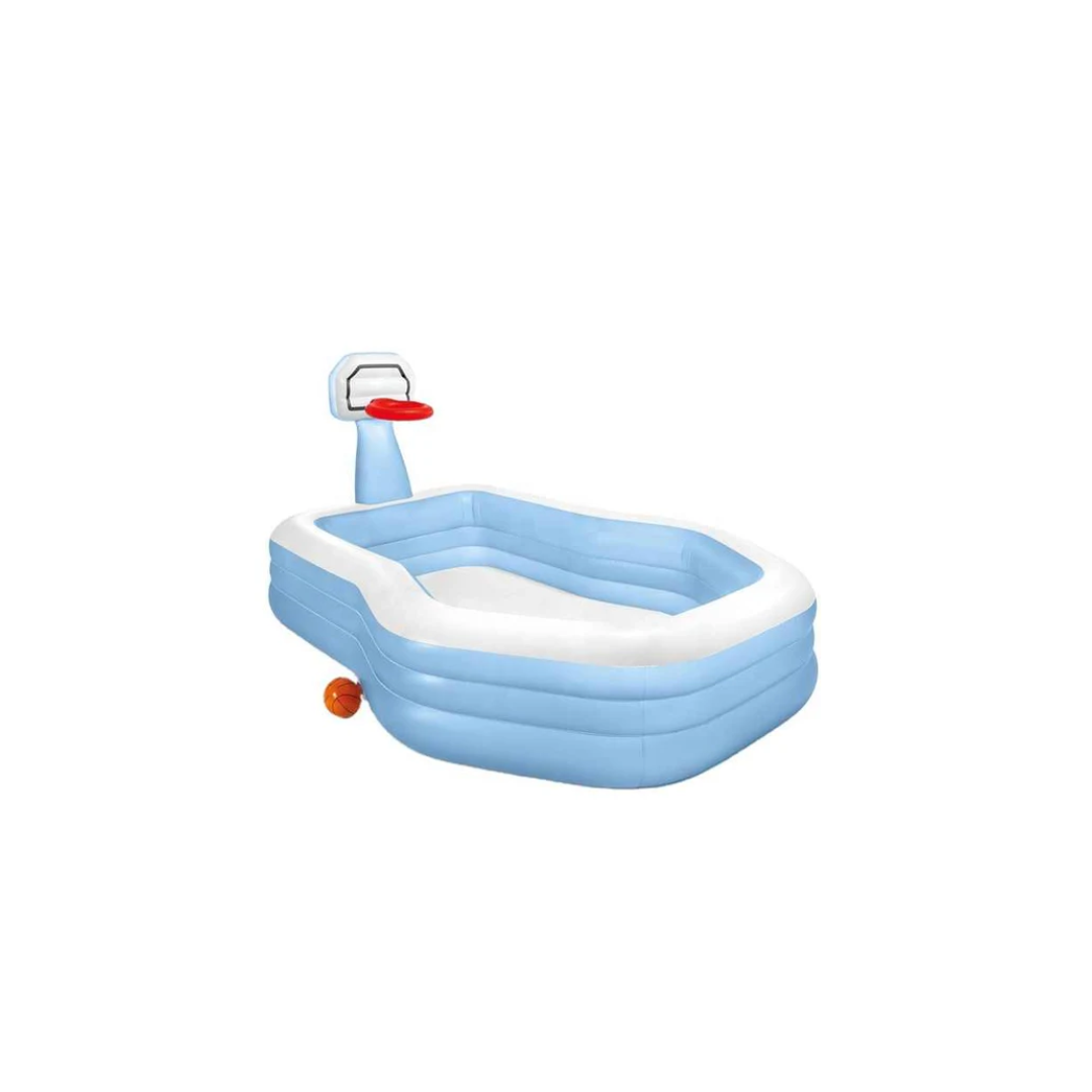 Intex Swim Center Shootin' Hoops Inflatable Pool 2.57m x 1.88m 57183
