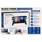 BLACK HAWK 5.5-Inch Handheld Game Console with TV Support & TF Card Expansion