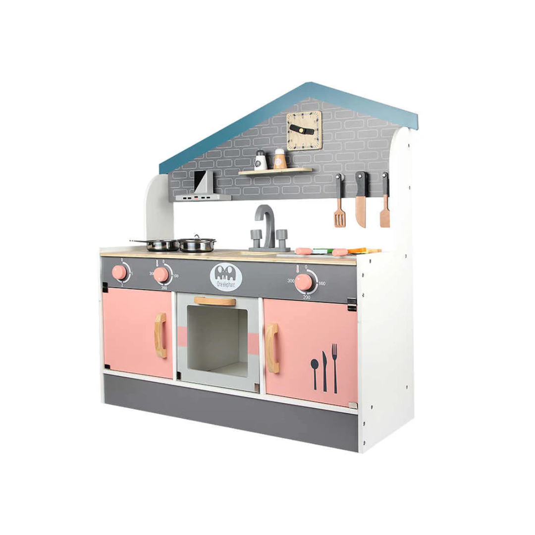 Rainbow Toys  Wooden Japanese-style Simulation Kitchen Set Play House Toy