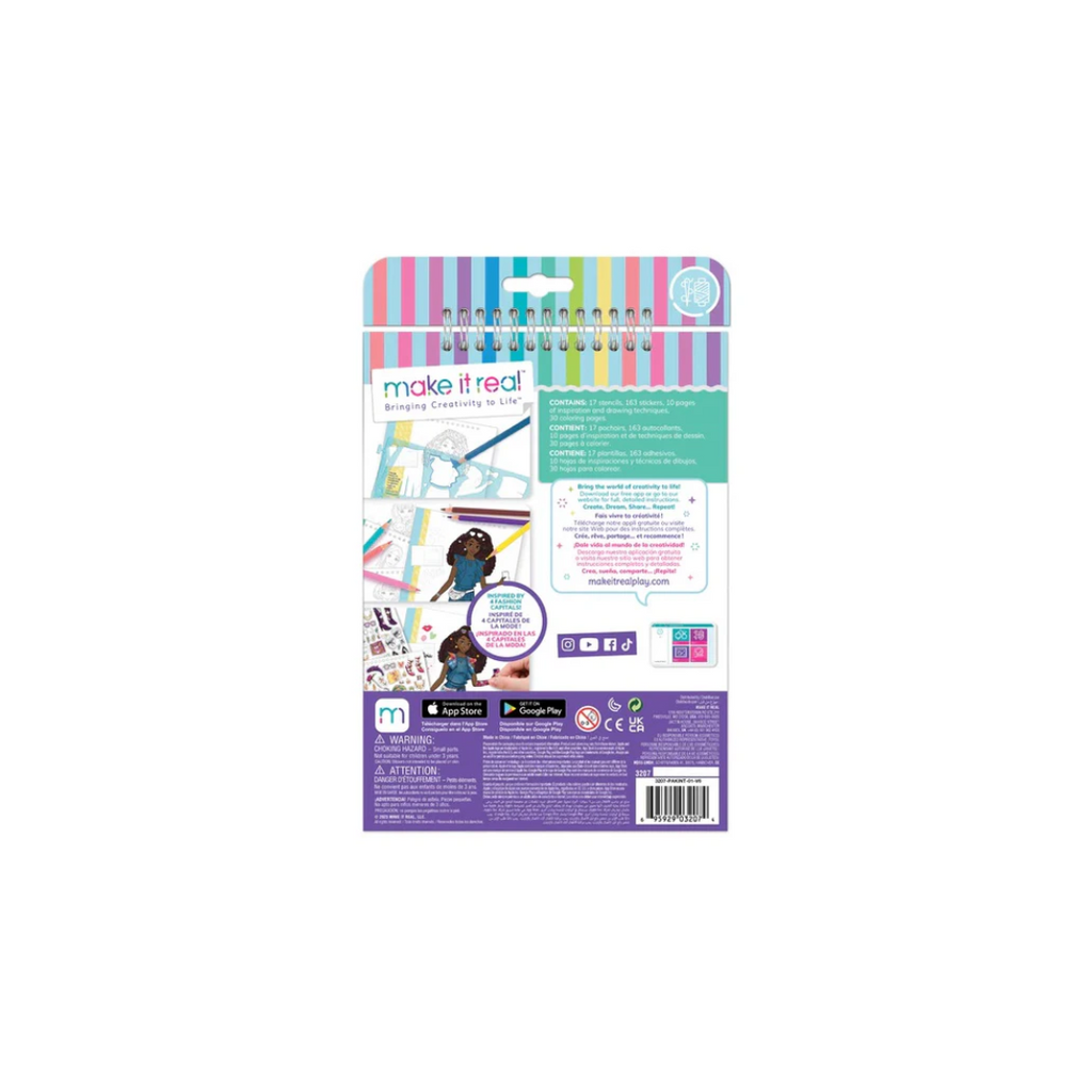 Make It Real- Fashion Design Sketchbook: City Style