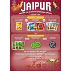 Jaipur Board Game - Tactical 2-Player Trading & Economy Card Game