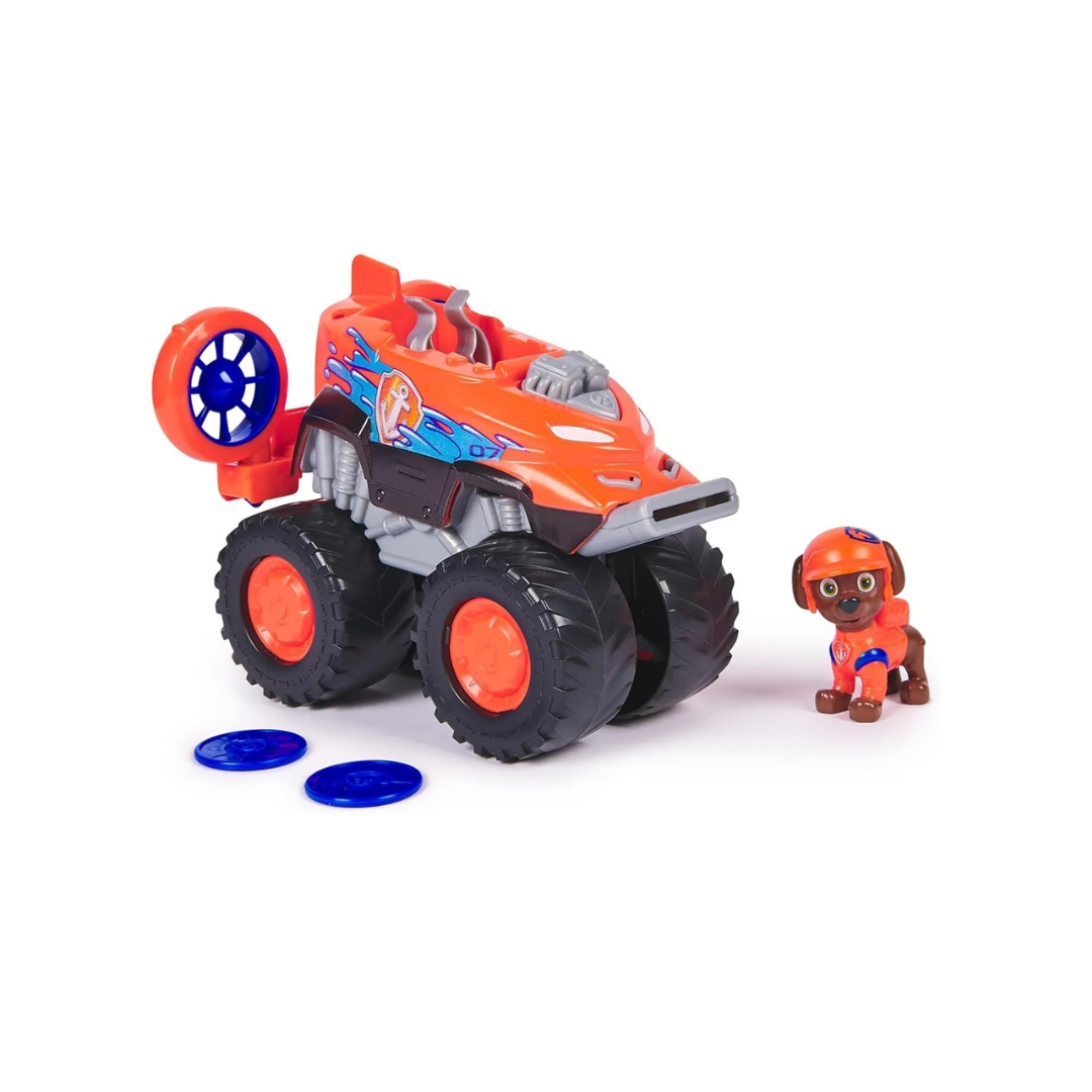 Winmgaic Paw Patrol Zuma Rescue Wheels - Collectable Action Car Figure