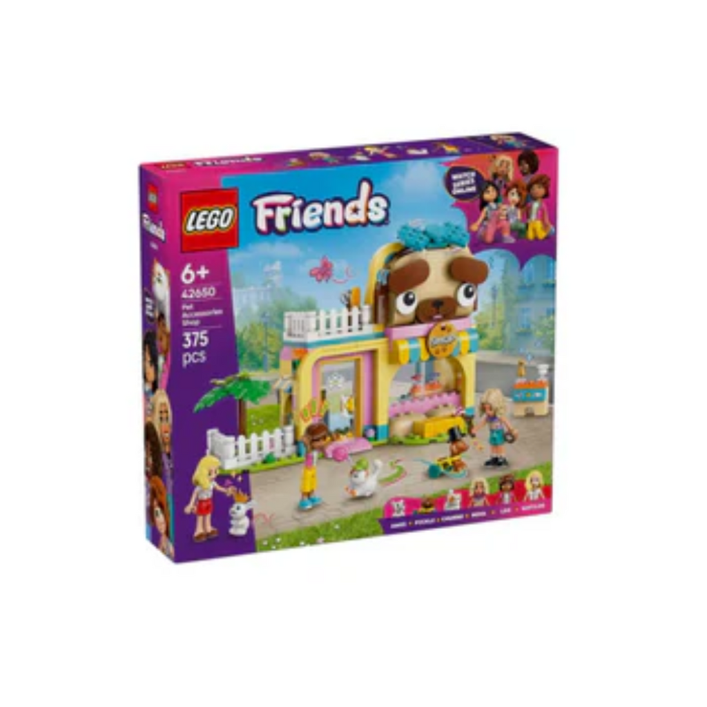LEGO Friends Pet Accessories Shop Toy Building Playset 42650 Building Blocks