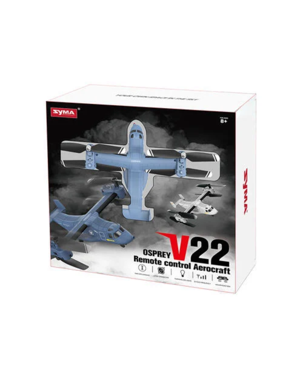 SYMA Osprey V22 Remote Control Aircraft – 2.4GHz RC Tilt-Rotor Aircraft with Gyroscope & Hover Function