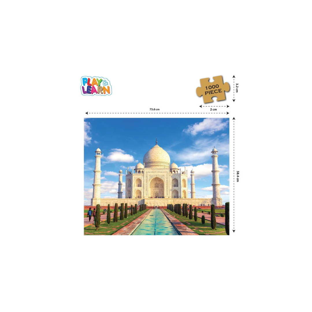 Funskool  Taj Mahal,Educational,1000 Pieces,Puzzle