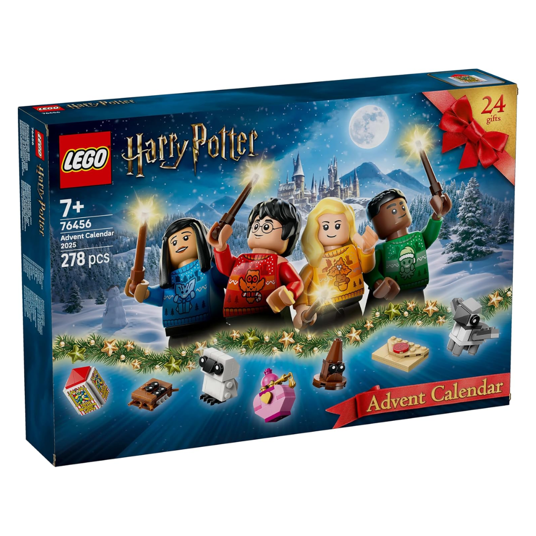 LEGO Harry Potter Advent Calendar 2025 76456 – 278 Pieces | Christmas Gift Set for Kids Ages 7+
