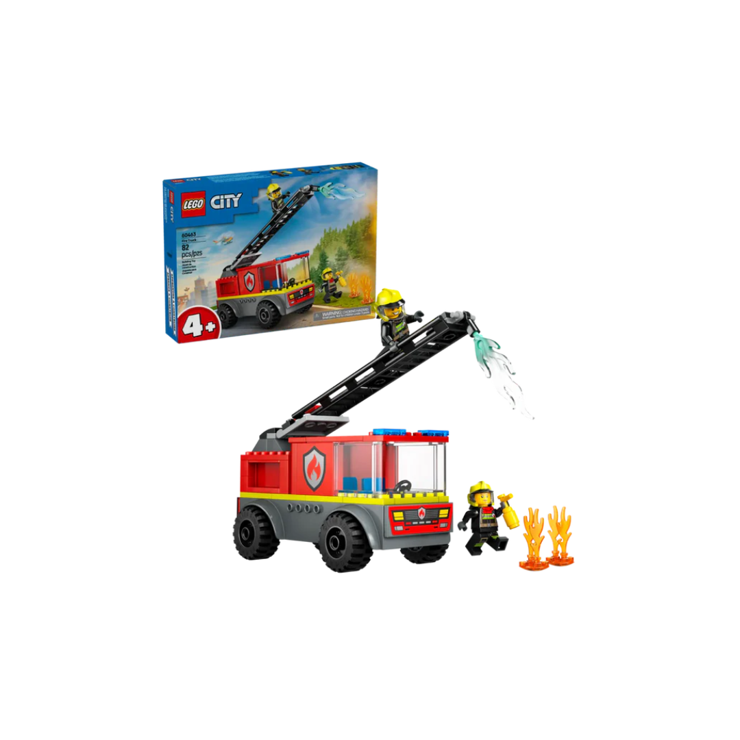 Lego 60463 City Fire Ladder Truck (82 Pieces)