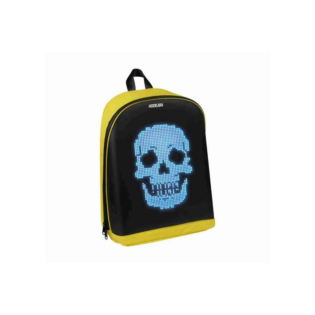 Hookaba Urban Buzz Yellow LED 16.8 Ltr Backpack
